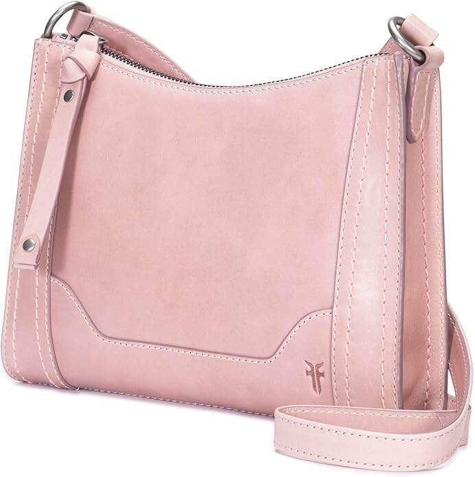 Frye Melissa Zip Crossbody Bag, Stylish Handbag with Adjustable Strap & Pockets