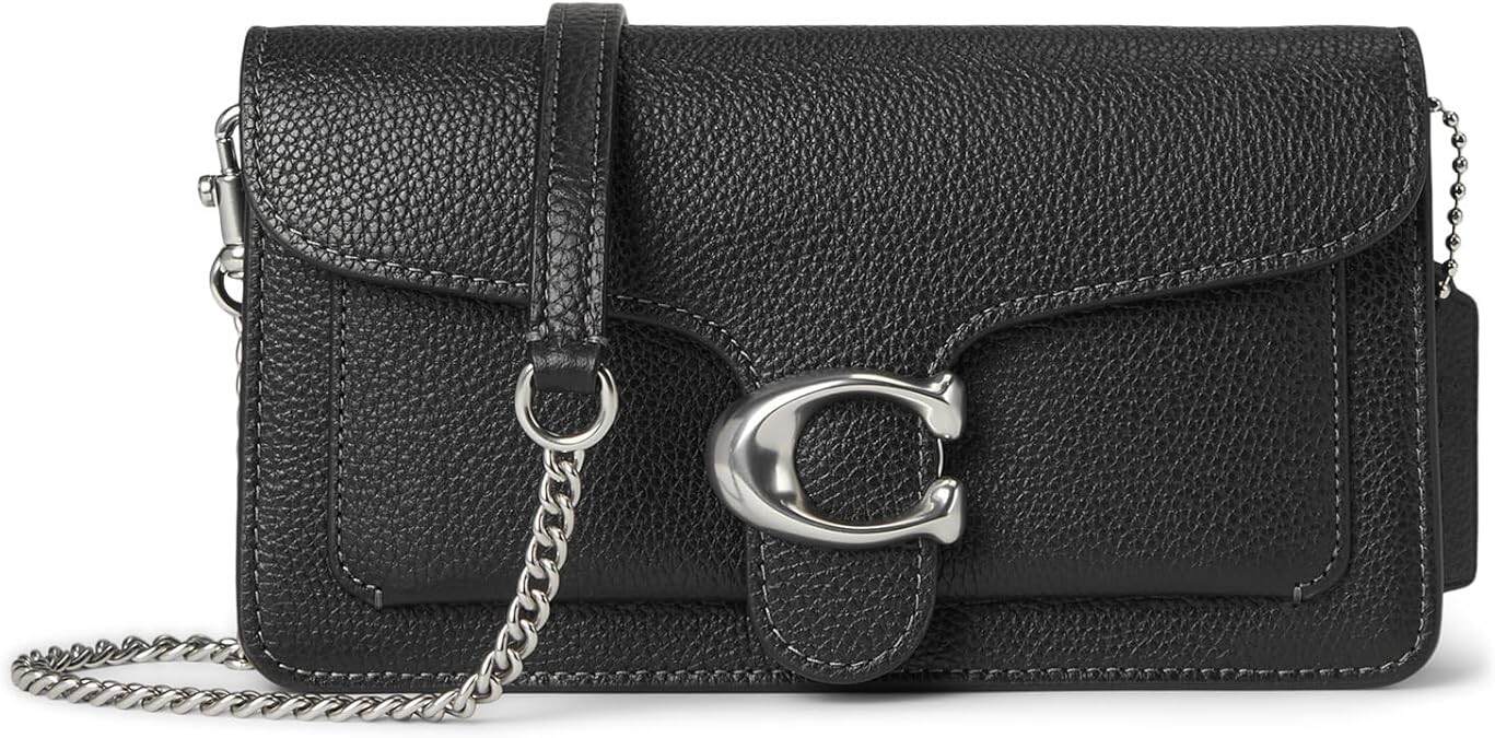 COACH Tabby Chain Clutch, LH/Black